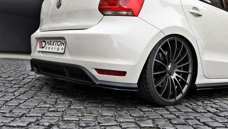 Maxton Rear Splitter VW Polo Mk5 Gti Facelift - Gloss Black