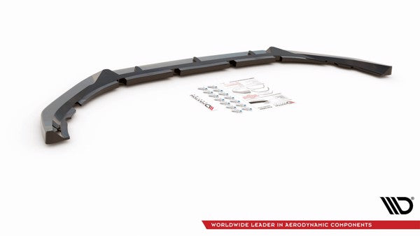Maxton Front Splitter V.1 Volvo S60/V60 R-Design Mk3 - Gloss Black
