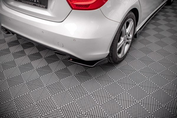 Maxton Rear Side Splitters V.1 Mercedes-Benz A W176 - Gloss Black