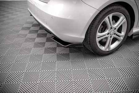 Maxton Rear Side Splitters V.1 Mercedes-Benz A W176 - Gloss Black
