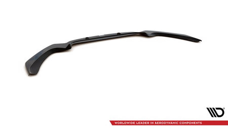 Maxton Front Splitter V.1 BMW 1 F20/F21 M-Power Facelift - Gloss Black