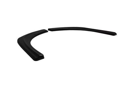 Maxton Rear Side Splitters Ford Transit Custom Mk1 Fl - Gloss Black