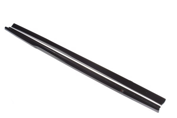 Maxton Side Skirts Diffusers Audi S3 / A3 S-Line 8V / 8V Fl Hatchback - Gloss Black