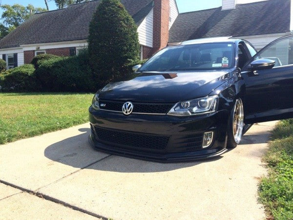 Maxton Front Splitter VW Jetta VI Gli - Gloss Black
