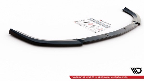 Maxton Front Splitter V.2 Mercedes-Amg Gt 53 4-Door Coupe - Gloss Black