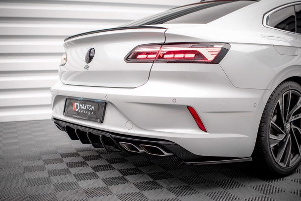 Maxton Rear Valance Volkswagen Arteon R - Gloss Black