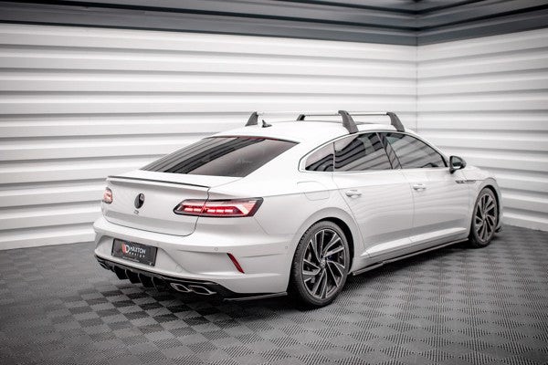 Maxton Rear Valance Volkswagen Arteon R - Gloss Black