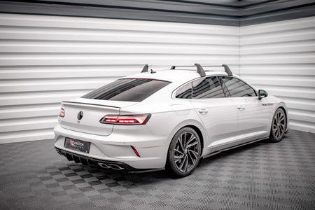 Maxton Rear Valance Volkswagen Arteon R - Gloss Black