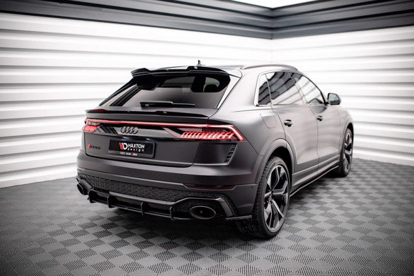 Maxton Side Skirts Diffusers Audi RSQ8 Mk1 - Gloss Black