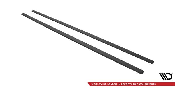 Maxton Street Pro Side Skirts Diffusers BMW 2 Coupe M-Pack / M240I G42 - Black