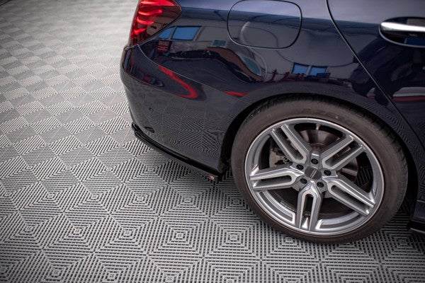 Maxton Rear Side Splitters Mercedes-Amg C 43 Sedan W205 Facelift - Gloss Black