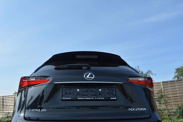 Maxton Spoiler Cap Lexus Nx Preface/Facelift - Gloss Black