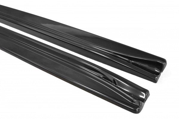 Maxton Side Skirts Diffusers Alfa Romeo Brera - Gloss Black