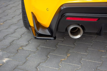 Maxton Rear Side Splitters V.1 Toyota Supra Mk5 - Gloss Black