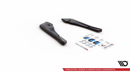 Maxton Rear Side Splitters V.1 Toyota Supra Mk5 - Gloss Black