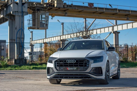 Maxton Front Splitter  Audi Q8 S-Line - Gloss Black