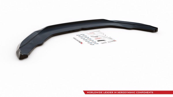 Maxton Front Splitter Skoda Kodiaq Mk1 Sportline/RS - Gloss Black