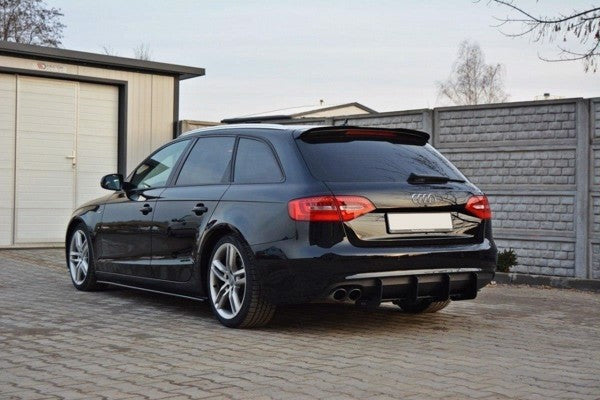 Maxton Spoiler Cap Audi A4 B8 / B8 Fl Avant - Gloss Black (OUTLET) 