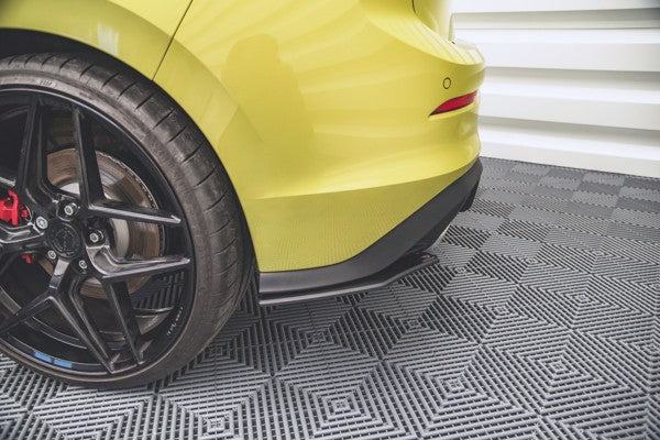Maxton Racing Durability Rear Side Splitters Volkswagen Golf 8 Gti Clubsport - Black