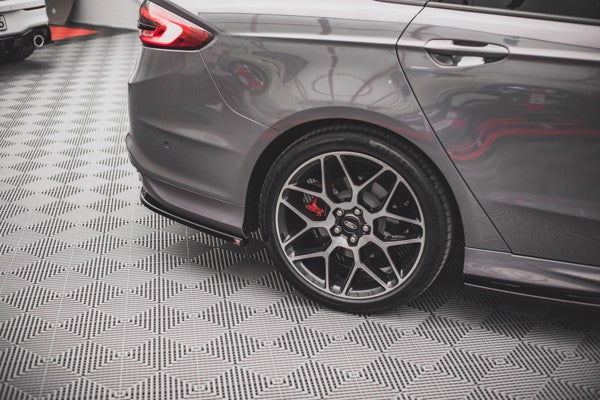 Maxton Rear Side Splitters V.1 Ford Mondeo St-Line Mk5 Facelift - Gloss Black