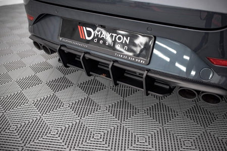 Maxton Street Pro Rear Diffuser Cupra Leon - Black