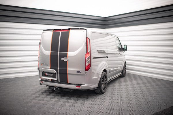 Maxton Spoiler Cap Ford Transit Custom St-Line Mk1 Facelift - Gloss Black