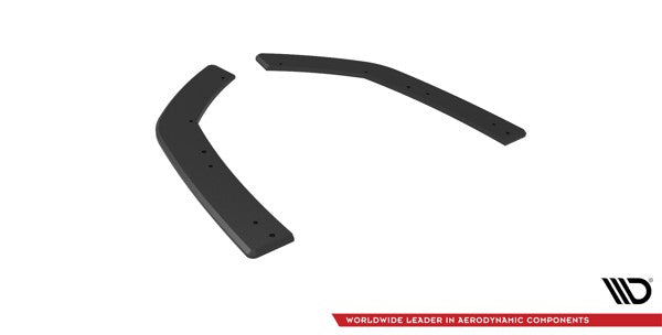 Maxton Street Pro Rear Side Splitters BMW 2 Coupe M-Pack G42 - Black
