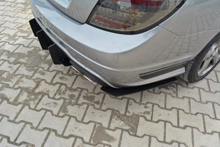 Maxton Mercedes C W204 Amg-Line (Facelift) Rear Diffuser & Rear Side Splitters
