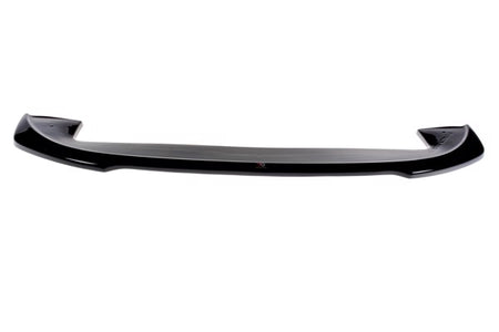 Maxton Front Splitter V.2 Fiat 500 Hatchback Preface - Gloss Black