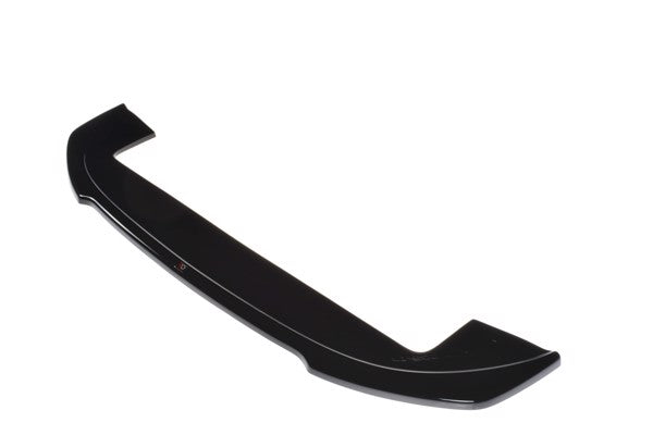 Maxton Front Splitter V.2 Fiat 500 Hatchback Preface - Gloss Black