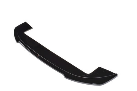 Maxton Front Splitter V.2 Fiat 500 Hatchback Preface - Gloss Black