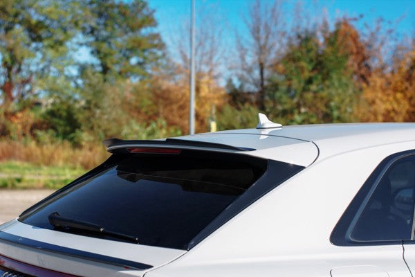 Maxton Spoiler Extension V.1 Audi Q8 S-Line - Gloss Black