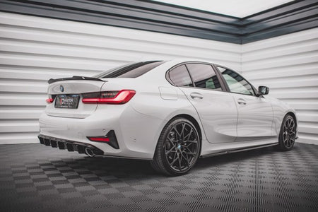 Maxton Side Skirts Diffusers BMW 3 G20 / G21 - Gloss Black