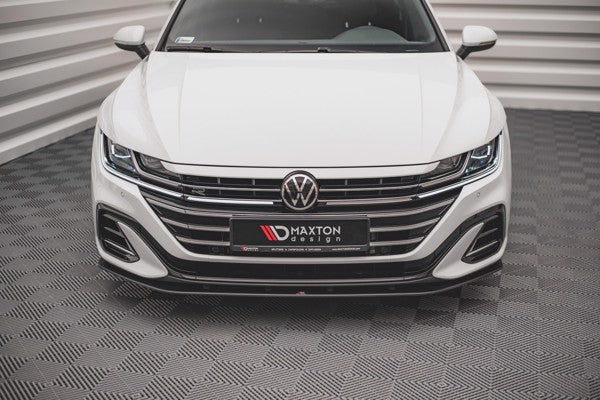 Maxton Street Pro Front Splitter Volkswagen Arteon R-Line Facelift - Black