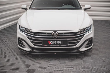 Maxton Street Pro Front Splitter Volkswagen Arteon R-Line Facelift - Black