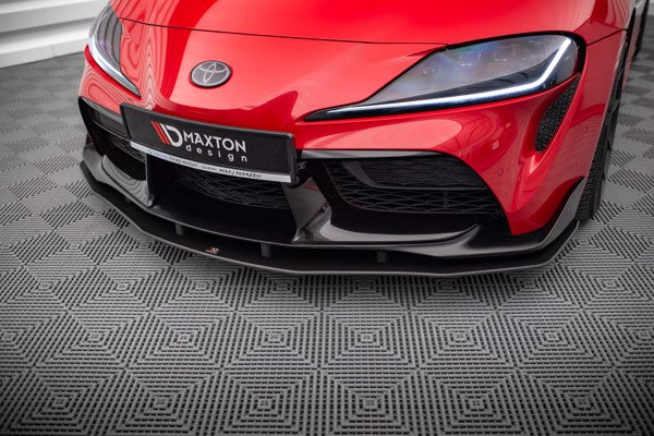 Maxton Street Pro Front Splitter Toyota Supra Mk5 - Black