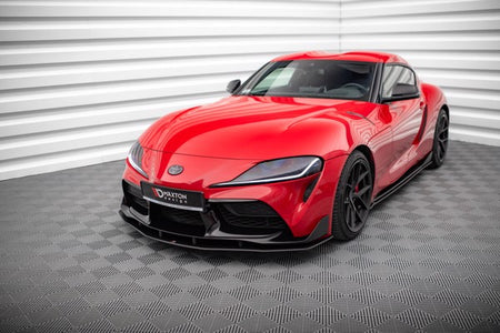 Maxton Street Pro Front Splitter Toyota Supra Mk5 - Black