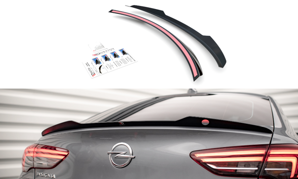 Maxton Spoiler Cap Opel Insignia Mk2 - Gloss Black