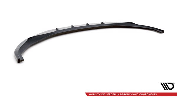 Maxton Front Splitter V.3 BMW 4 Gran Coupe M-Pack G26 - Gloss Black