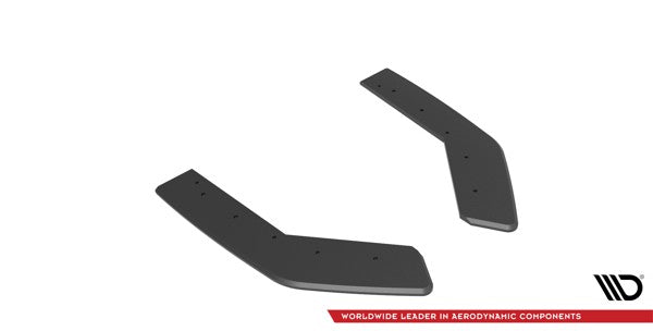 Maxton Street Pro Rear Side Splitters BMW 2 Coupe M240I G42 - Black