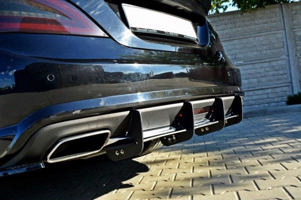 Maxton Rear Diffuser Mercedes Cls C218 Amg Line