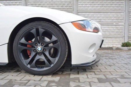 Maxton Front Splitter V.2 BMW Z4 E85 (Preface) - Gloss Black
