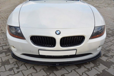Maxton Front Splitter V.2 BMW Z4 E85 (Preface) - Gloss Black