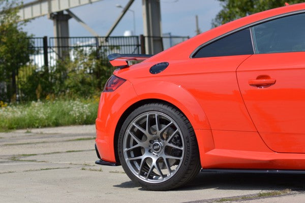Maxton Rear Side Splitters Audi TT RS 8S - Gloss Black
