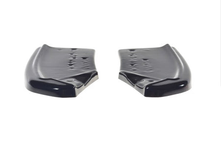 Maxton Rear Side Splitters For BMW X3 F25 M-Pack Facelift  - Gloss Black