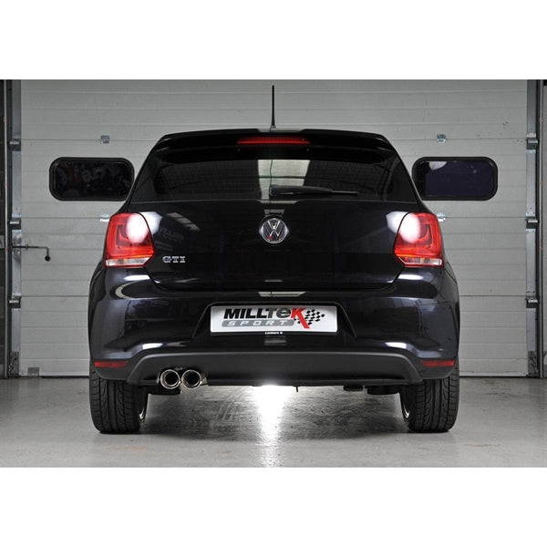Milltek Cat-back Volkswagen Polo GTi 1.4 TSI 180PS 7spd DSG