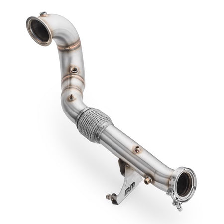 RM Motors Downpipe Cupra Formentor 2.0 TSI Beginning - Downpipe with straight pipe +silencer