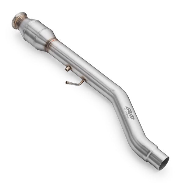 RM Motors Downpipe Volkswagen Arteon 2.0 TSI Beginning - Downpipe with straight pipe +silencer