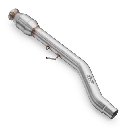 RM Motors Downpipe Audi S3 8Y 2.0 TFSI Beginning - Downpipe with straight pipe +silencer