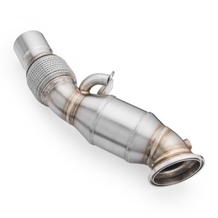 RM Motors Downpipe BMW G11, G12 730i, 730Li, 740e, 740Le B48 + SILENCER